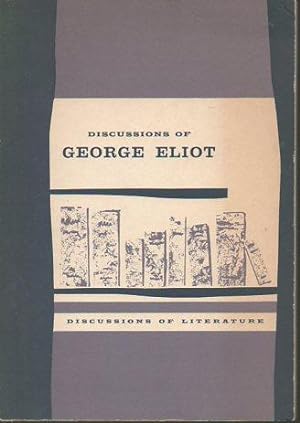 Seller image for Discussions of George Eliot for sale by Bookfeathers, LLC