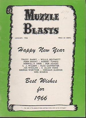 Seller image for Muzzle Blasts XXVII(5) January 1966 for sale by Bookfeathers, LLC