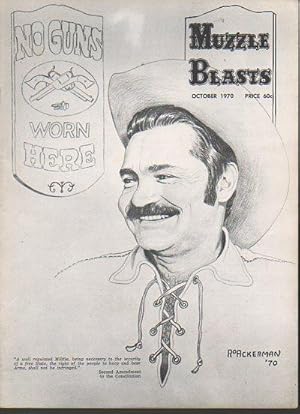 Seller image for Muzzle Blasts XXXII(2) October 1970 for sale by Bookfeathers, LLC