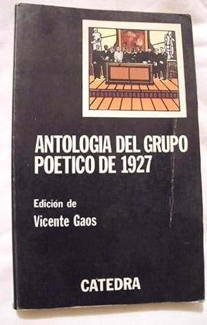 ANTOLOGÍA DEL GRUPO POÉTICO DE 1927