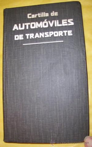 CARTILLA DE AUTOMOVILES DE TRANSPORTES