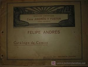 CATÁLOGO DE CAMAS: BRONCES ARTÍSTICOS CASA ANDRÉS FUSTER