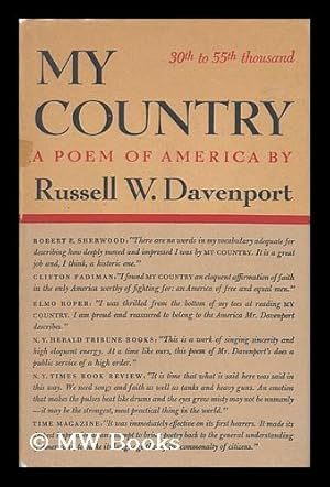 Immagine del venditore per My Country - a Poem of America venduto da MW Books