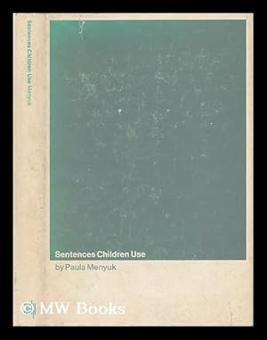 Seller image for Sentences Children Use for sale by MW Books