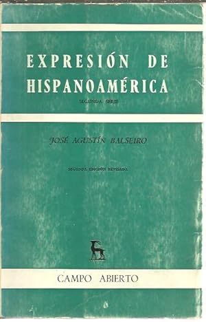 Bild des Verkufers fr EXPRESION DE HISPANOAMERICA. SEGUNDA SERIE. zum Verkauf von Librera Javier Fernndez