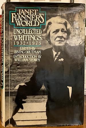 Bild des Verkufers fr Janet Flanner's World: Uncollected Writings 1932-1975 zum Verkauf von Argosy Book Store, ABAA, ILAB