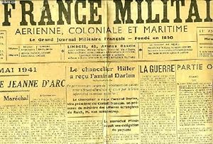 Seller image for LA FRANCE MILITAIRE, AERIENNE, COLONIALE ET MARITIME, 61e ANNEE, N 17550, 14 MAI 1941 for sale by Le-Livre