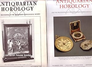 Antiquarian Horology and the Proceedings of the Antiquarian Horological Society. 1969-1999. Singl...