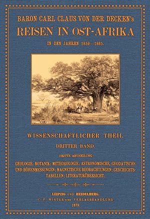 Seller image for Reisen in Ost-Afrika - 3.3 for sale by Antiquariat  Fines Mundi