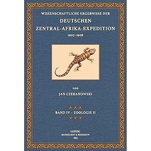 Bild des Verkufers fr Ergebnisse der dt. Zentralafrika-Expedition - 4 zum Verkauf von Antiquariat  Fines Mundi