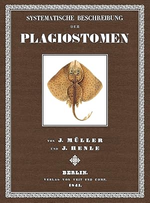 Bild des Verkufers fr Systematische Beschreibung der Plagiostomen zum Verkauf von Antiquariat  Fines Mundi