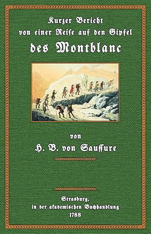 Reise auf den Gipfel des Montblanc