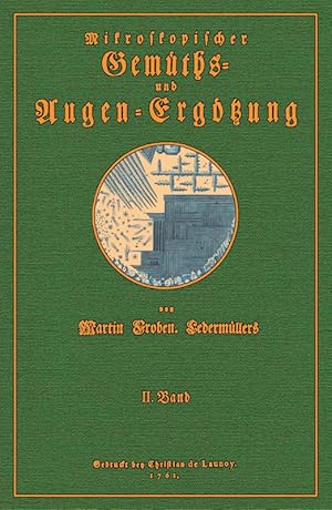 Bild des Verkufers fr Mikroskopischer Gemths- und Augen-Ergtzung - 2 zum Verkauf von Antiquariat  Fines Mundi