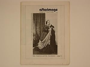 Bild des Verkufers fr Afterimage November 1975 Volume 3, Number 5 (cover : portrait of Julia Margaret Cameron) zum Verkauf von A Balzac A Rodin