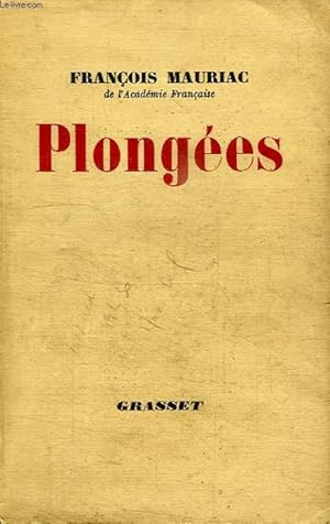 Image du vendeur pour PLONGEES. mis en vente par Le-Livre