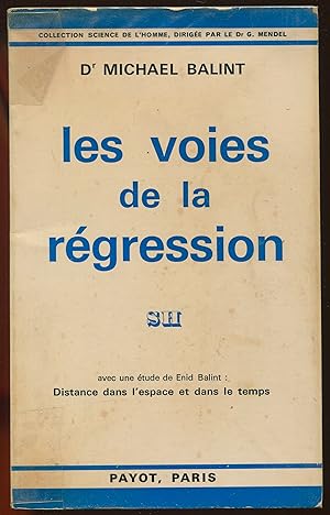 Seller image for Les voies de la rgression for sale by LibrairieLaLettre2