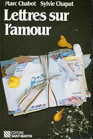 Bild des Verkufers fr Lettres sur l'amour zum Verkauf von Librairie Le Nord
