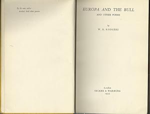 Europa and the Bull and other poems