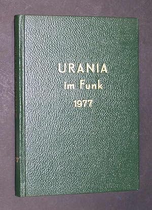 Urania im Funk. Radio DDR. Sammelband mit 12 Vorträgen des Jahres 1977.