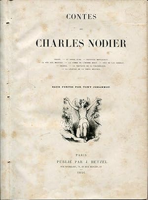 Bild des Verkufers fr Contes de Charles Nodier. zum Verkauf von Antiquariat am Flughafen