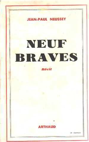 Seller image for Neuf braves for sale by librairie philippe arnaiz