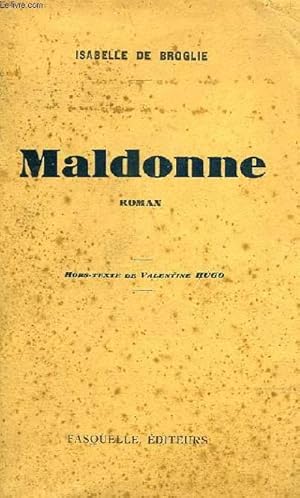 Image du vendeur pour MALDONNE mis en vente par Le-Livre