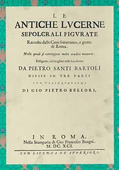 Antiche Lucerne = Ancient Funerary Lamps.