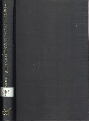 Seller image for A History Of Canadian Literature for sale by Jonathan Grobe Books