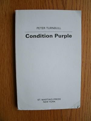 Seller image for Condition Purple for sale by Scene of the Crime, ABAC, IOBA