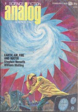 Seller image for ANALOG Science Fiction/ Science Fact: February, Feb. 1974 for sale by Books from the Crypt