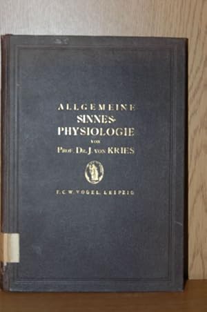 Bild des Verkufers fr Allgemeine Sinnesphysiologie. zum Verkauf von Antiquariat  Braun