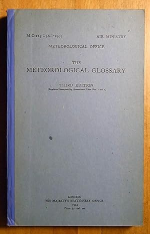 Bild des Verkufers fr The Meteorological Glossary zum Verkauf von Books at yeomanthefirst
