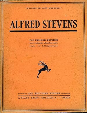Bild des Verkufers fr ALFRED STEVENS zum Verkauf von Le-Livre