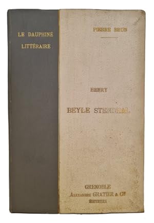 Bild des Verkufers fr Henry Beyle-Stendhal. zum Verkauf von Librairie Vignes Online