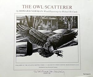 Seller image for THE OWL SCATTERER [SIGNED BROADSIDE] for sale by RON RAMSWICK BOOKS, IOBA