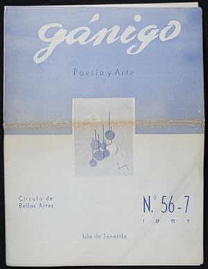 Revista Gánigo. Poesía y Arte. No. 56/57. 1967