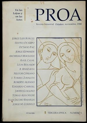 Seller image for Revista PROA.- Tercera poca No. 1, Octubre-Noviembre 1988 for sale by Lirolay