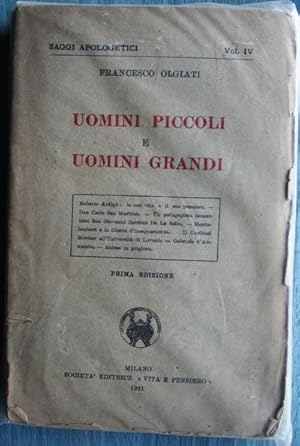 Uomini Piccoli e Uomini Grandi