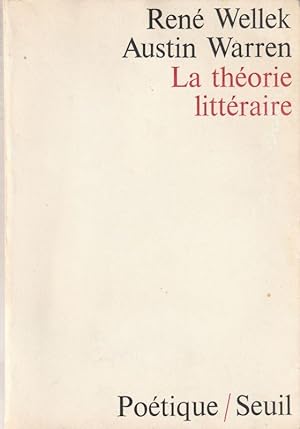 Seller image for La thorie Littraire. for sale by ARTLINK