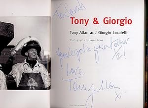 Seller image for Tony and Giorgio [Signed] for sale by Little Stour Books PBFA Member