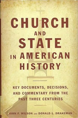 Bild des Verkufers fr Church and State in American History zum Verkauf von The Book Junction