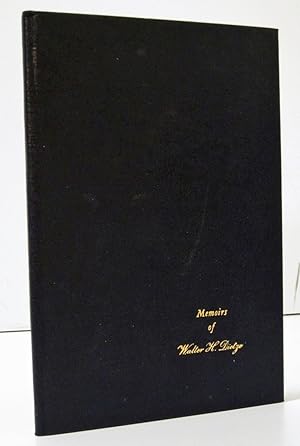 MEMOIRS OF WALTER H. DIETZE (1894-1978) (Inscribed)