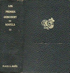 Bild des Verkufers fr LOS PREMIOS GONCOURT DE NOVELA. Vol. III. EN FRANCIA / EL PRIMER DESGARRN CUESTA DOSCIENTIOS FRANOS / MI PUEBLO EN LA HORA ALEMANA / HISTORIA DE UN SUCESO VULGAR / JUEGOS SALVAJES / LA RIBERA DE LAS SIRTES / LAS RACES DEL CIELO. Trads. Domingo Pruna, Matilde de Rafel, Juan Oliv, Antonio Rabinad, Luis de los Arcos. zum Verkauf von angeles sancha libros