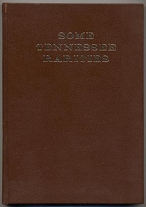 Seller image for Some Tennessee Rarities for sale by Between the Covers-Rare Books, Inc. ABAA