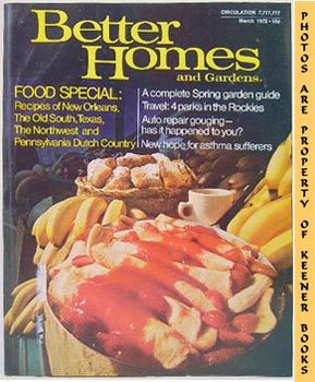 Better Homes And Gardens Magazine: March 1972 Vol. 50, No. 3 Issue
