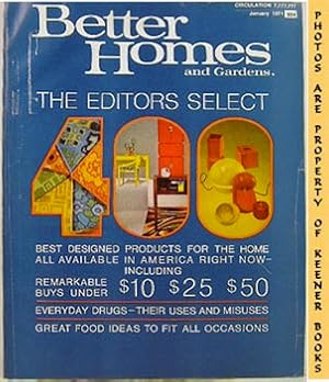 Better Homes And Gardens Magazine: January 1971 Vol. 49, No. 1 Issue