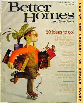 Image du vendeur pour Better Homes And Gardens Magazine: July 1970 Vol. 48, No. 7 Issue mis en vente par Keener Books (Member IOBA)