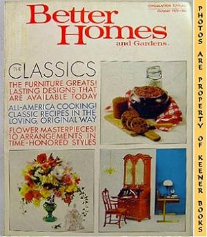 Better Homes And Gardens Magazine: October 1970 Vol. 48, No. 10 Issue