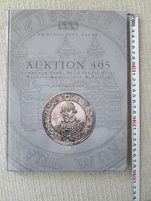 Auktion 405 : Sammlung Prof. Dr. Eckhart Pick: Mainzer Münzen und Medaillen : 3. November 2011