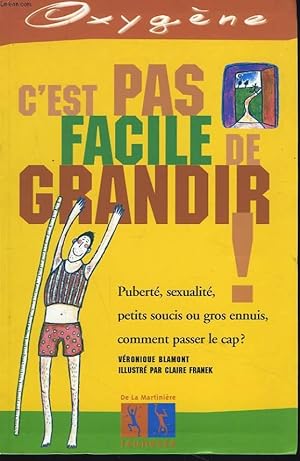Seller image for C'EST PAS FACILE DE GRANDIR ! Pubert, sexualit, petits soucis ou gros ennuis, comment passer le cap ? for sale by Le-Livre